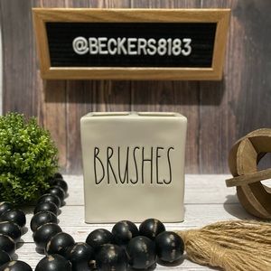 RAE DUNN | BRUSHES Bathroom